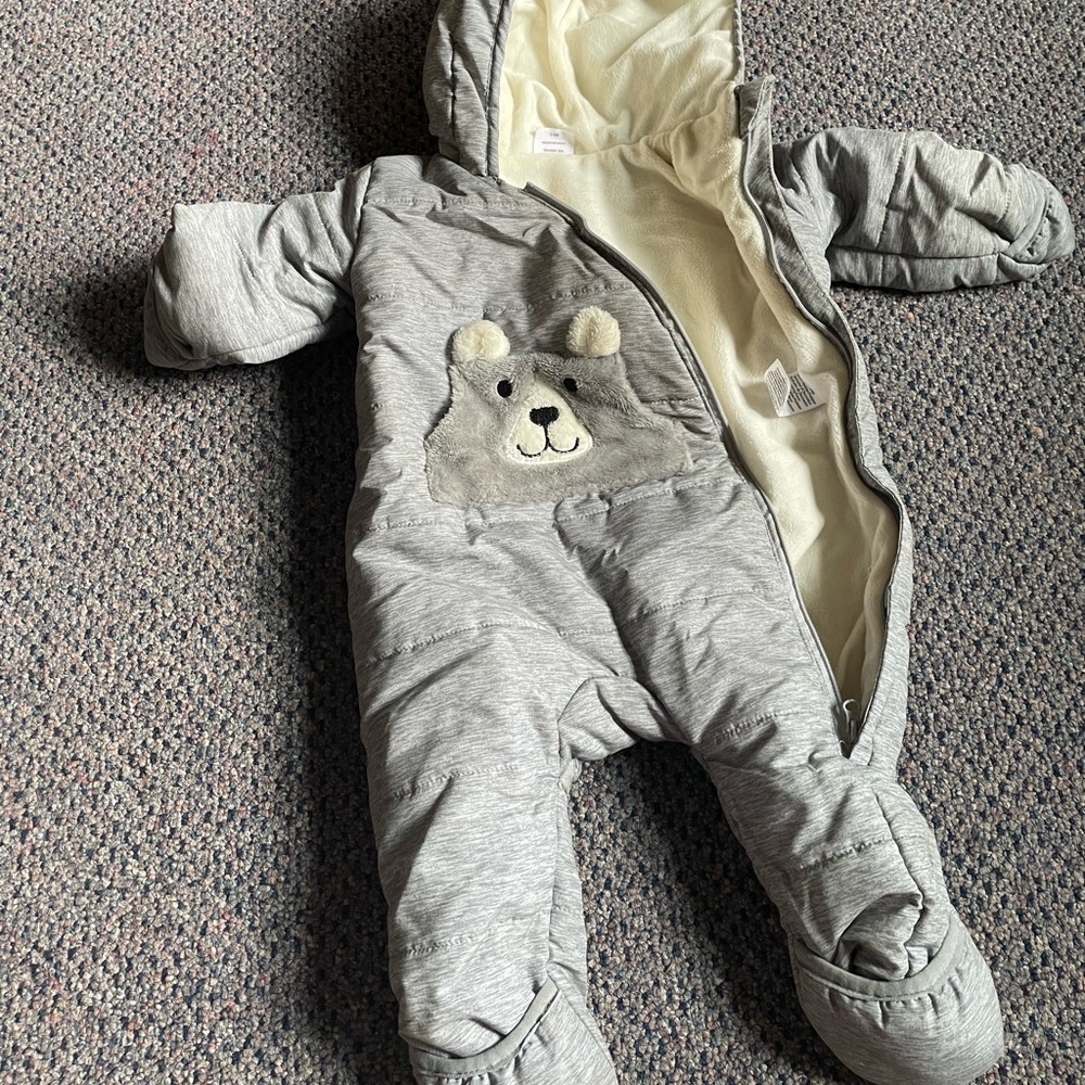 3-6 month snowsuit